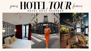 Tour Inside Hotel Rose Bourbon | Stylish Boutique Hotel in the 15th Arrondissement of Paris, France