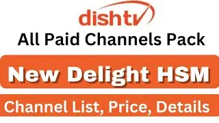 Dish Tv New Delight HSM Pack Price and Full Details. Dish tv Sasta Recharge Plan.