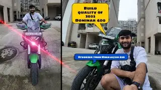 💥 Build Quality of 2025 Bajaj Dominar 400 | Stronger then Himalayan 450 💯 | Build like Tank 💪🏻