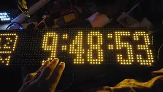 Часы RTC на 2 дисплеях P10 (6)