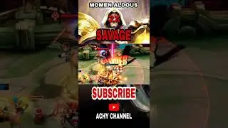 2x SAVAGE aldous crazy Wipe out All MOBILE LEGEND BANG BANG mlbb indonesia