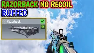 RAZORBACK SENJATA TER OP DI RANK MP‼️CODM S6 2023
