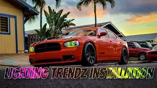 Installing Lighting Trandz Flowseries Kit in my 08 charger spyder drl headlights