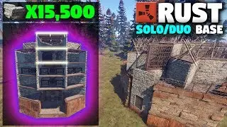 CHEAP SOLO or Small Group Design | (Layout) Rust Base Building