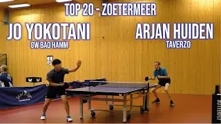 Top 20 Jo Yokotani vs Arjan Huiden match highlight - De Boer Maatwerk in keukens