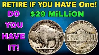 Monticello Jefferson and Buffalo Nickels You Might Own Rare 5 Cent Coins Worth Thousands of Dollars!