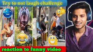 Funny meme 🤣 l Stop laughing and show it 😂 l Reaction on funny videos l Part-6 l VikashMehra-f3p
