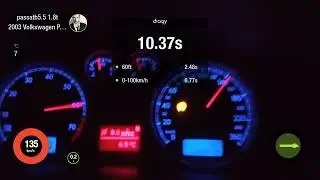 Vw Passat B5.5 1.8T K04 Hybrid - Dragy acceleration 0-100Kmh / 100-200Kmh