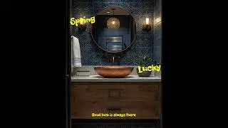 Powder Room: Farmhouse Meets Contemporary