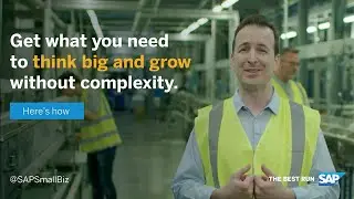 Why I chose SAP B1 ERP Software - To see the Big Picture