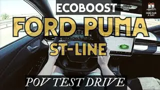 Ford Puma ST- Line ( 1.0 EcoBoost mHEV 125hp) Pov Test Drive