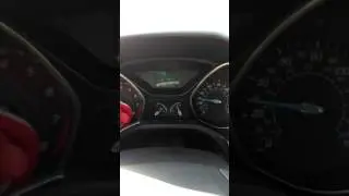 Ford focus 2012 SE. High temperature warning. Stop safely