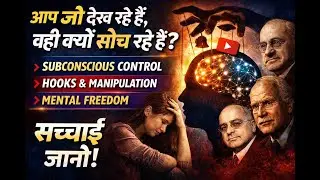 आप जो देख रहे हैं, वही क्यों सोच रहे हैं? | Subconscious Control, Hooks & Mental Freedom