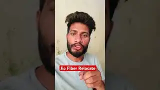 Jio fibre Relocate  #shorts #jiofiber