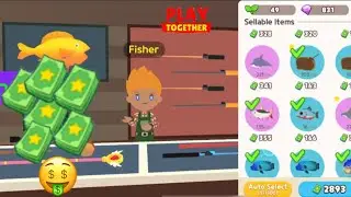2 DAYS FISHING CHALLENGE | HOW TO EARN STAR MONEY | PLAY TOGETHER #metaverse GAMEPLAY