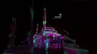 Sharjah Light Festival, Sharjah Mosque, UAE