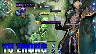 YU ZHONG DELETE BUFFED ALPHA EASILY | Best Build 2023 | Build Top 1 Global | Mobile Legends | MLBB