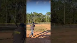 Doug &ldquo;ALLOUT&rdquo; Prestwood 75 yrs old hitting a bomb with Dudley 2.0 lightning legend retro #batspeed