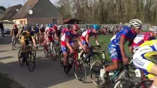 Nationale junior : Les boucles de Seine et Marne (montée de Bellot à 10 kms de course)