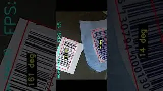 New way of detecting 1D barcode and decoding.  #barcode #detection #barcodescanner