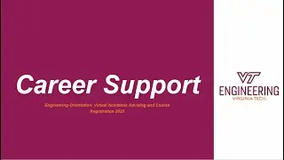 Career Support