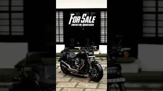Harley Davidson FatBob for Sale | #usedbikes #harleydavidson