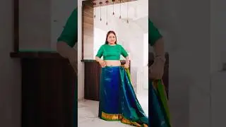 How to wear paithani saree | Dolly Jain SareeDraping #shorts #trending #yt