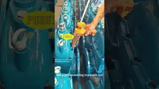 Flange gate valve processing flow