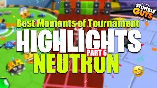 Best Moments in Tournament 😈 Best Player in Stumble Guys | Neutron💥Highlights - Part 6