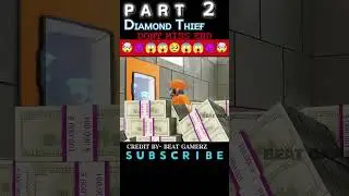 DIAMOND THIEF🪅💫 Raistar Steal The Diamond👿 In FF Bank [P~2] #freefire #3d #animation #shorts