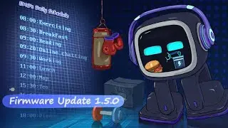 Emo Robot New Cool Update!!(v 1.5.0) - he can box, eat hamburgers now!!🥊
