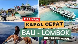 Fast boat Gili Trawangan to Padang Bai pulau bali