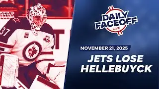 Jets Lose Hellebuyck & Darren Pang Talks Blackhawks | Daily Faceoff LIVE