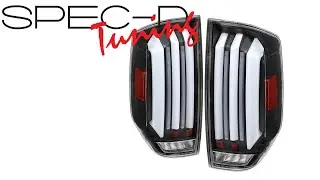 SPECDTUNING DEMO VIDEO: 2014-2021 TOYOTA TUNDRA FACELIFT STYLE FULL LED TAIL LIGHT