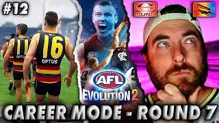 GATHER ROUND! ROUND 7 SUNS VS CROWS | AFL EVOLUTION 2 CAREER MODE! | #AFLEVO2 #AFL23 #AFLLIVE
