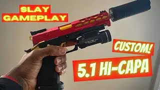 Custom Hi-Capa 5.1 SLAY StrikeForce Sports AirSoft 4k Live Action GoPro Hero 10 IG @binns_airsoft