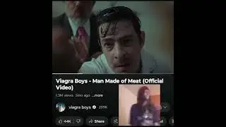 VIAGRA BOYS- MAN MADE OF MEAT  SARCASTICALLY DEEP 💜🖤INDEPENDENT ARTIST REACTS