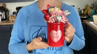 Candy Bouquet in a Custom Mug