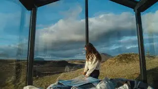 Explore the silence and peace of Iceland - in a glass Lodge.