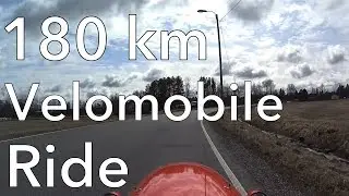 180 km Velomobile Ride | Kälviä - Kannus - Sievi - Nivala - Ylivieska - Kannus - Kälviä