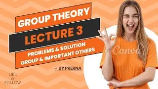 Problem And Solutions of Group  , Identity  , Inverse of Group Theory | Mathematics  | Bsc | Msc