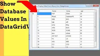 C# - How To Connect C# To MySQL Database And Display Data [ with source code ]
