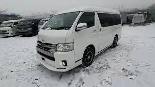 Toyota hiace 2020 год super gl dark version 2 v2.7 4wd
