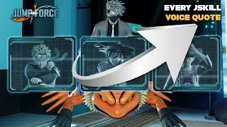 All 270 J SKILLS Voice Quotes In Jump Force!