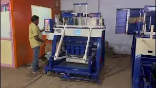 Solid block  machine feeder type triple vibrator heavy duty Ph:9952174030