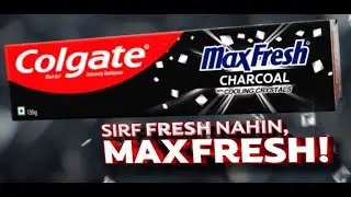 Try the brand new Colgate Maxfresh Charcoal | Marathi