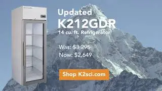 Medical Refrigerator |  K212GDR | K2 Scientific