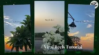 Nature Aesthetic Lyrics Editing Tutorial - In Capcut Video Editor🔥