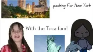 Packing my bags to New York with the Toca fam&hellip; kids only pack🤪😜