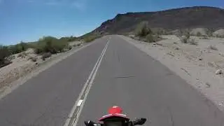 Shea Road that runs along Parker Mountain in Parker Arizona. Current Conditions.